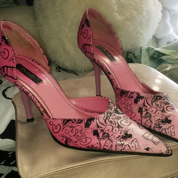 Vintage look pink pumps Size 9 - Picture 1 of 2